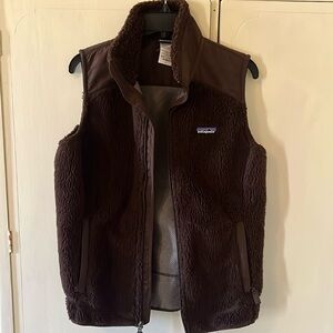 Patagonia Dark Brown Fleece Vest